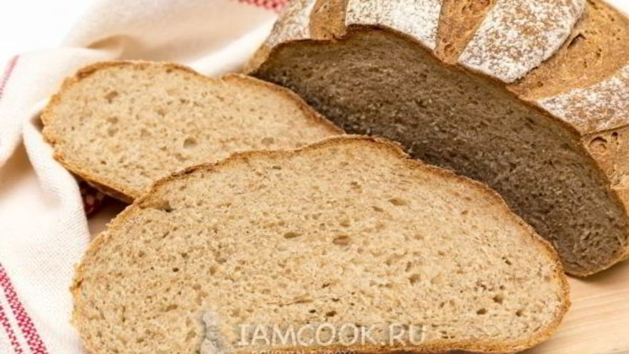 Рецепт хлеба из трех видов муки