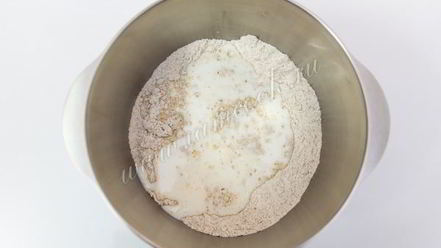 Рецепт хлеба из трех видов муки