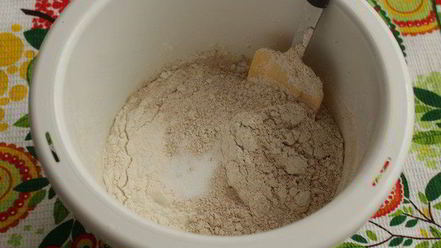 Рецепт хлеба на твороге с мукой