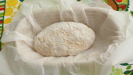 Рецепт хлеба на твороге с мукой