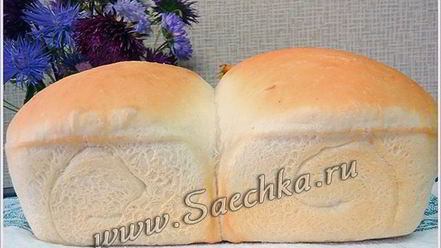 Рецепт хлеба пшеничного формового