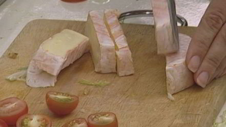 Рецепт хлеба с сыром на гриле