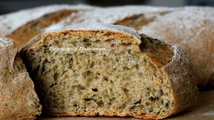 Рецепт хлеба с водорослями