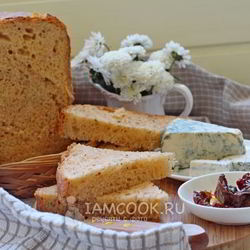 Рецепт Хлеба с вялеными томатами и сыром