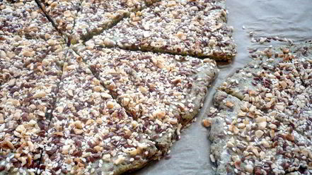 Рецепт хлебцев с разноцветным кремом