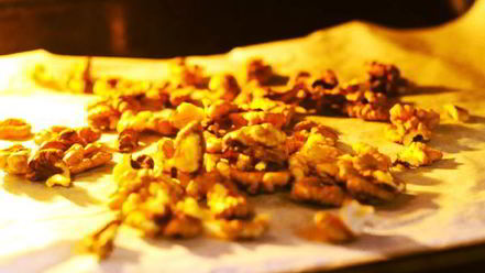 Рецепт луково-орехового хлеб