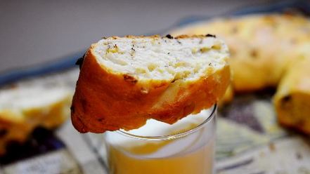 Рецепт луково-орехового хлеб