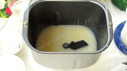 Рецепт молочного хлеба в хлебопечке