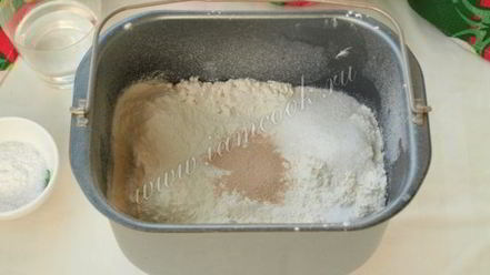 Рецепт молочного хлеба в хлебопечке