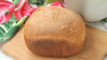 Рецепт молочного хлеба в хлебопечке