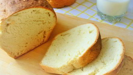 Рецепт молочного хлеба