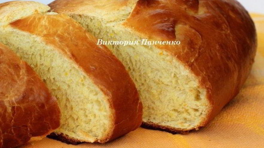 Рецепт мятна-апельсинового хлеб