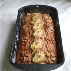 Рецепт Низкокалорийного бананового хлеба