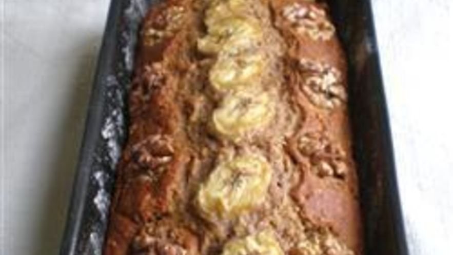 Рецепт низкокалорийного бананового хлеба