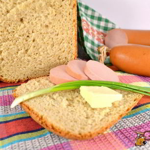 Рецепт Овсяного хлеба на смальце в хлебопечке