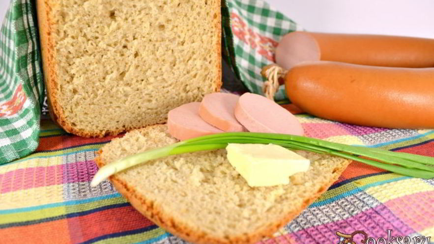 Рецепт овсяного хлеба на смальце в хлебопечке