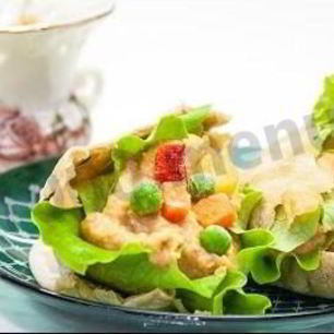 Рецепт Питы и хумус — перекуса на работе