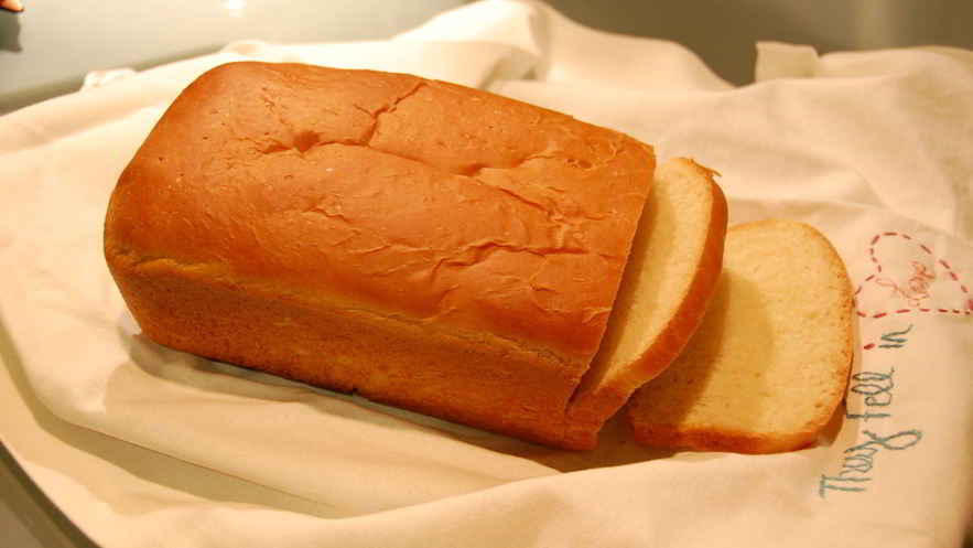 Рецепт просто белого хлеб