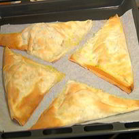 Рецепт Хрустящих конвертиков с раковыми шейками