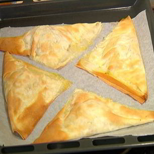 Рецепт Хрустящих конвертиков с раковыми шейками