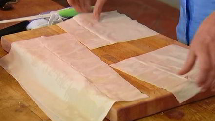 Рецепт хрустящих конвертиков с раковыми шейками