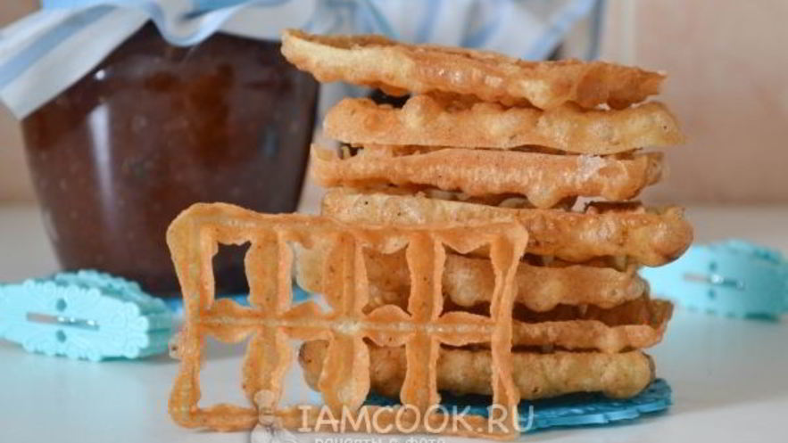 Рецепт хвороста из жидкого теста