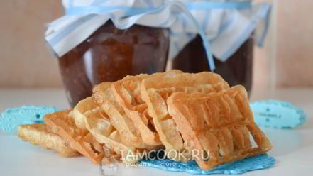 Рецепт хвороста из жидкого теста