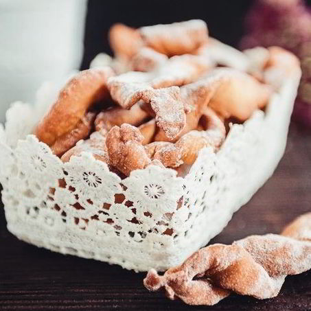 Рецепт Хвороста на молоке