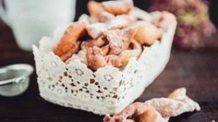 Рецепт хвороста на молоке