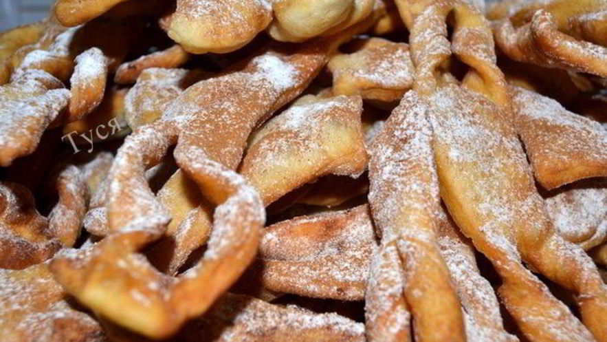 Рецепт хвороста