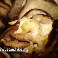 Конвертики из баклажанов