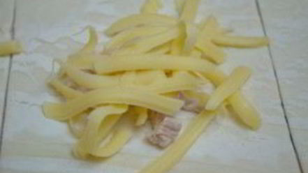 Рецепт конвертиков из бездрожжевого слоеного теста