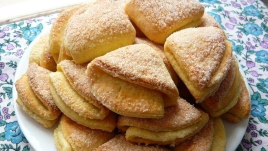 Рецепт конвертиков из творожного теста