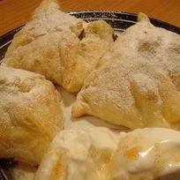 Конвертики с яблоками