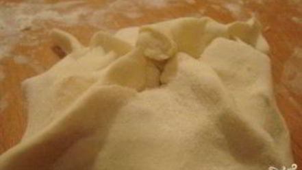 Рецепт конвертиков с яблоками