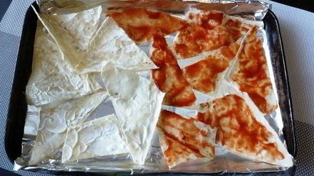 Рецепт чипсов из лаваша