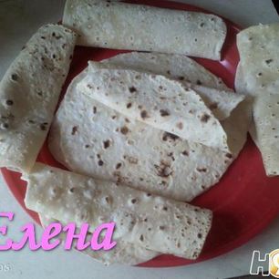Рецепт Ереванского тонкого лаваша