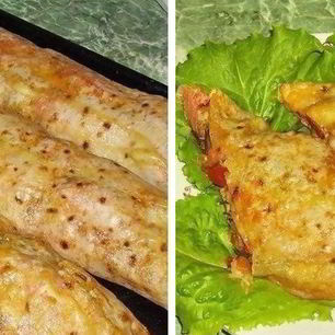 Рецепт Фаршированного лаваша в духовке