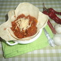 Рецепт Фасоли с фаршем и лавашиком