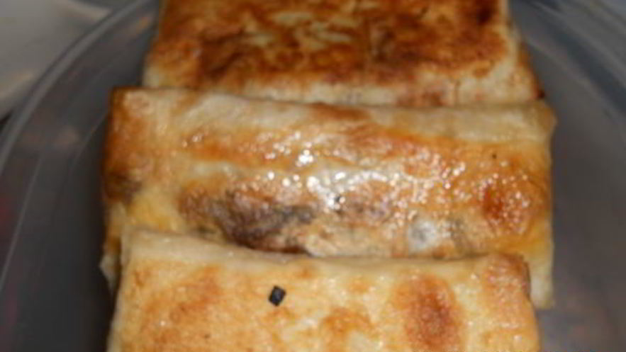 Рецепт грибов в лаваше