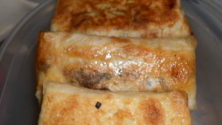 Рецепт грибов в лаваше