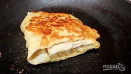 Рецепт конвертиков из лаваша с ветчиной