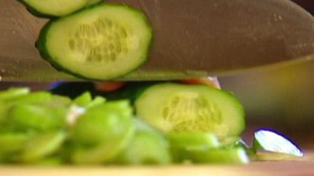 Рецепт кулечков из лаваша с курицей и зеленью