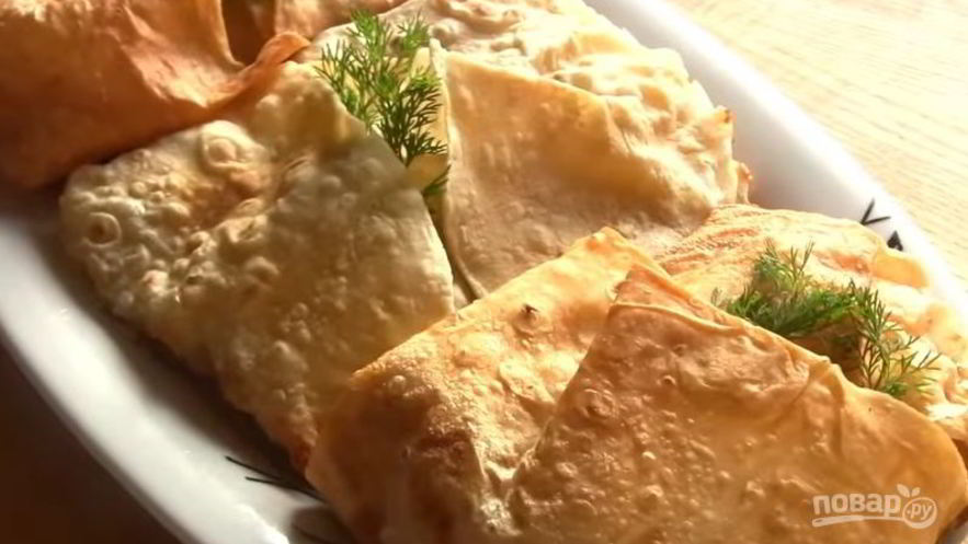 Рецепт курицы с картофелем в лаваше