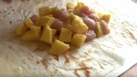 Рецепт курицы с картофелем в лаваше