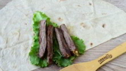 Рецепт лангета в лаваше