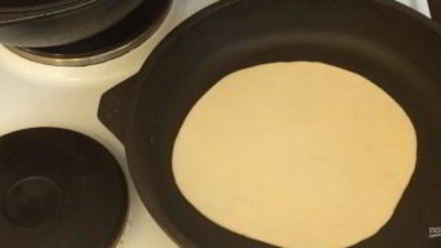 Рецепт лаваша из постного теста