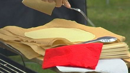 Рецепт лаваша на гриле