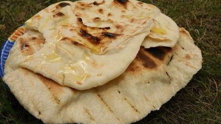 Рецепт лаваша на гриле