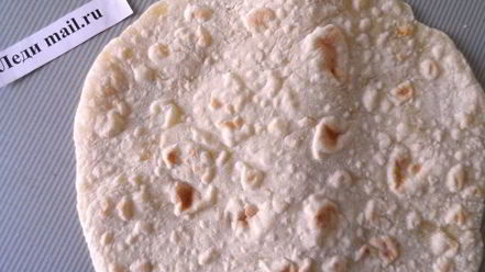 Рецепт лаваша на сковороде